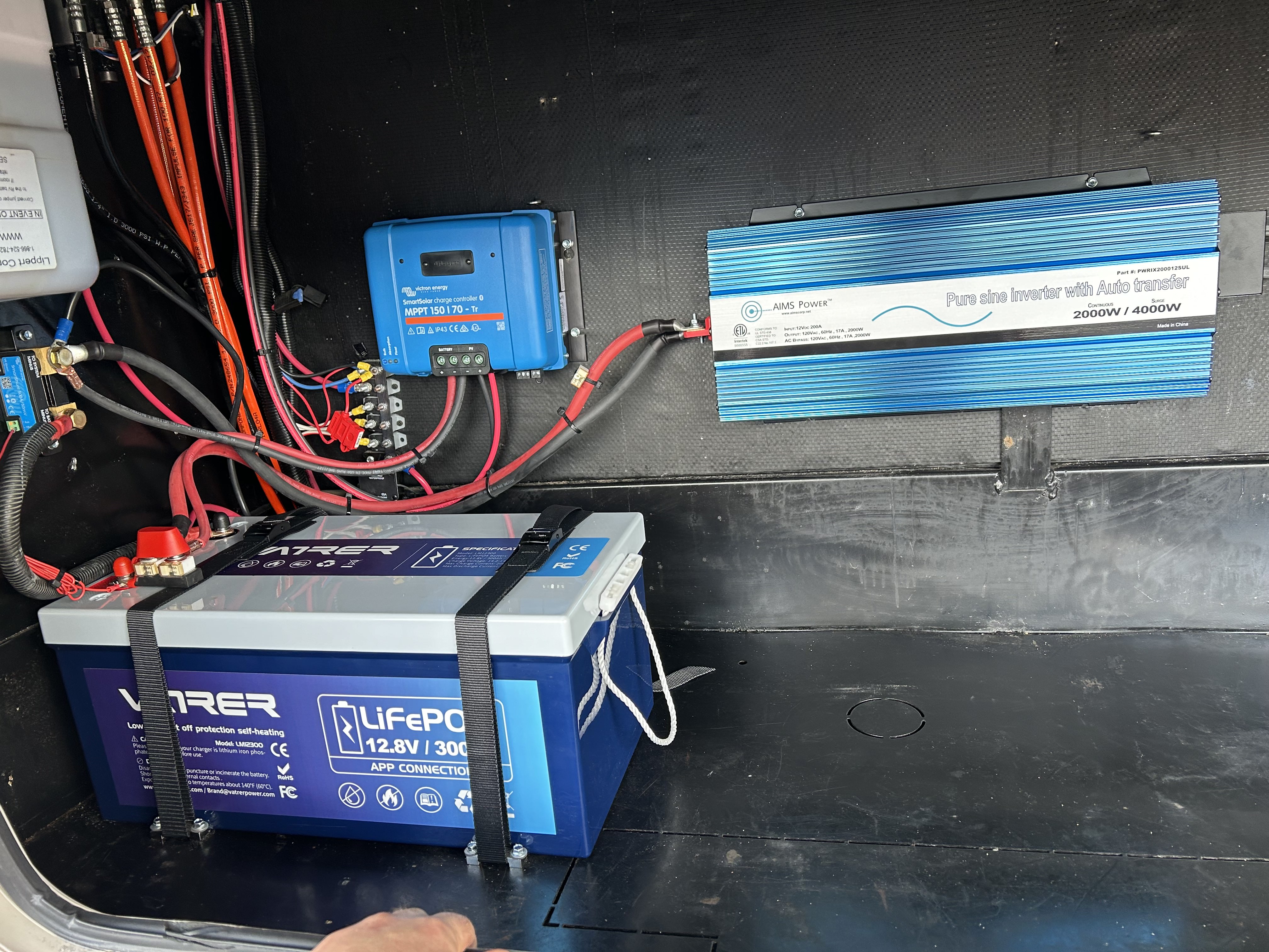 Summit RV Solar installation