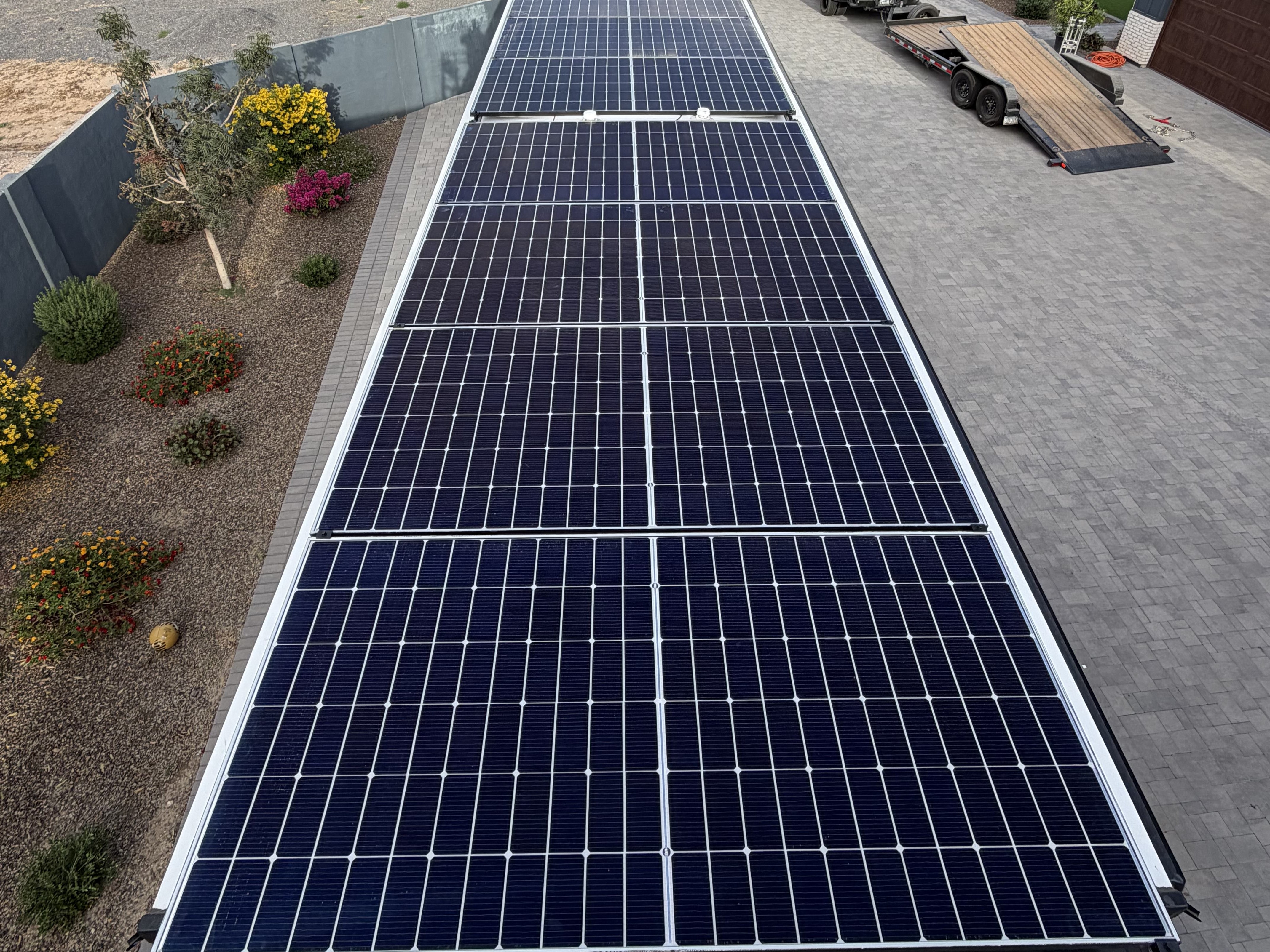 Solar Panel Close Up